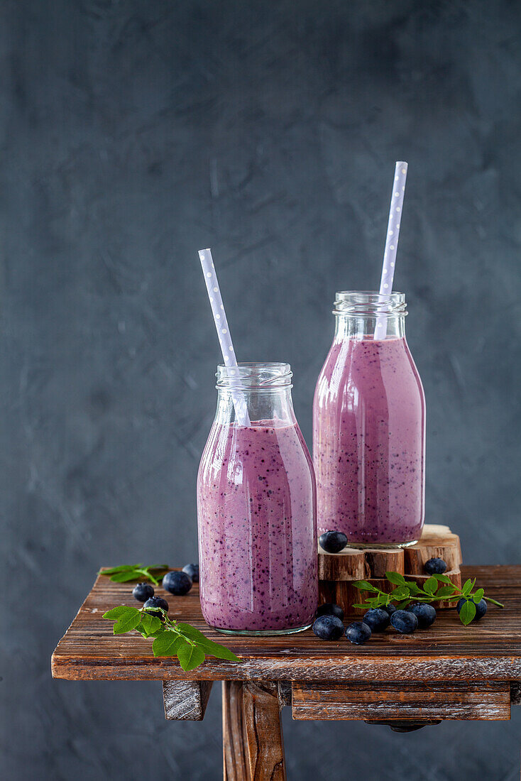 Blueberry smoothie