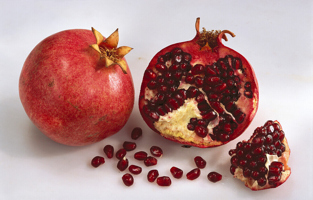 Pomegranates.