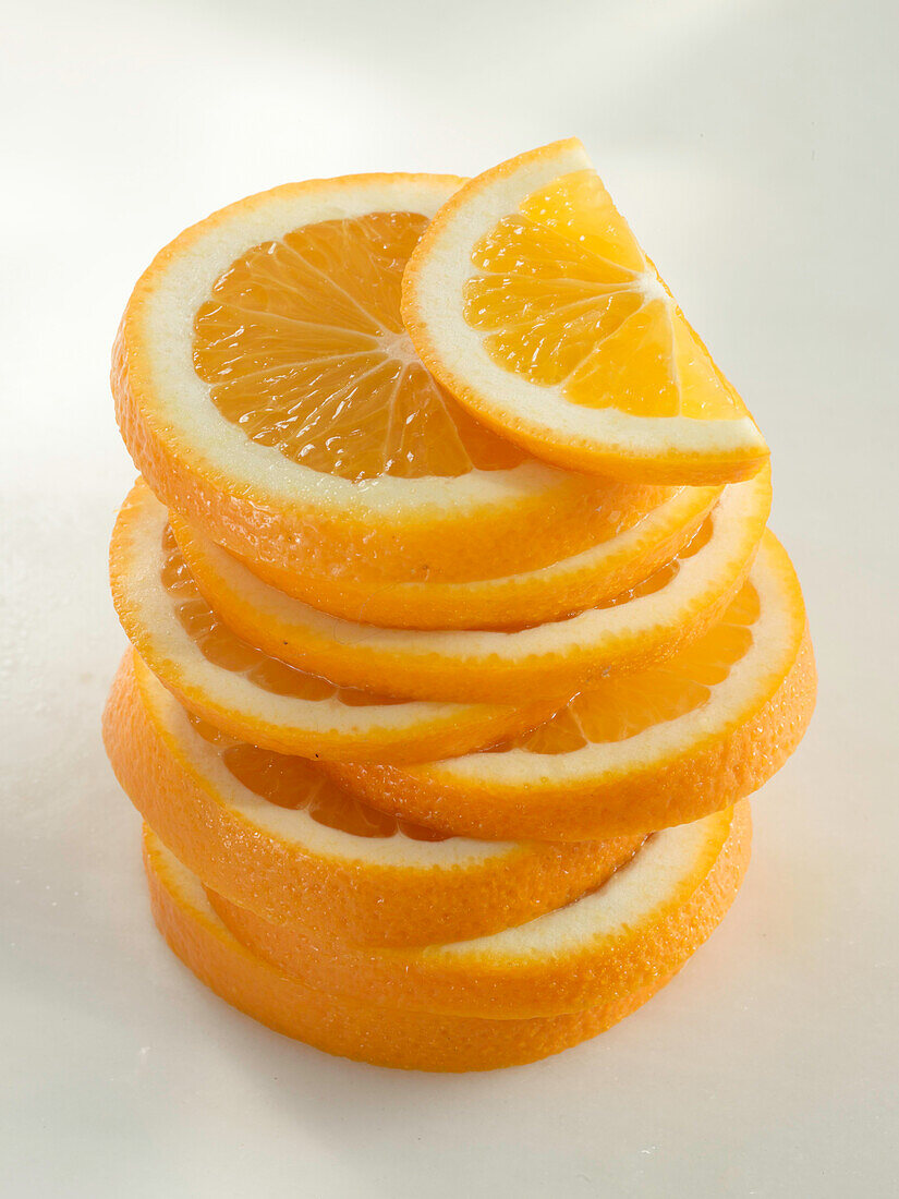 A stack of Orange slices