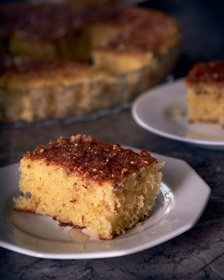 Moroccan honey cake