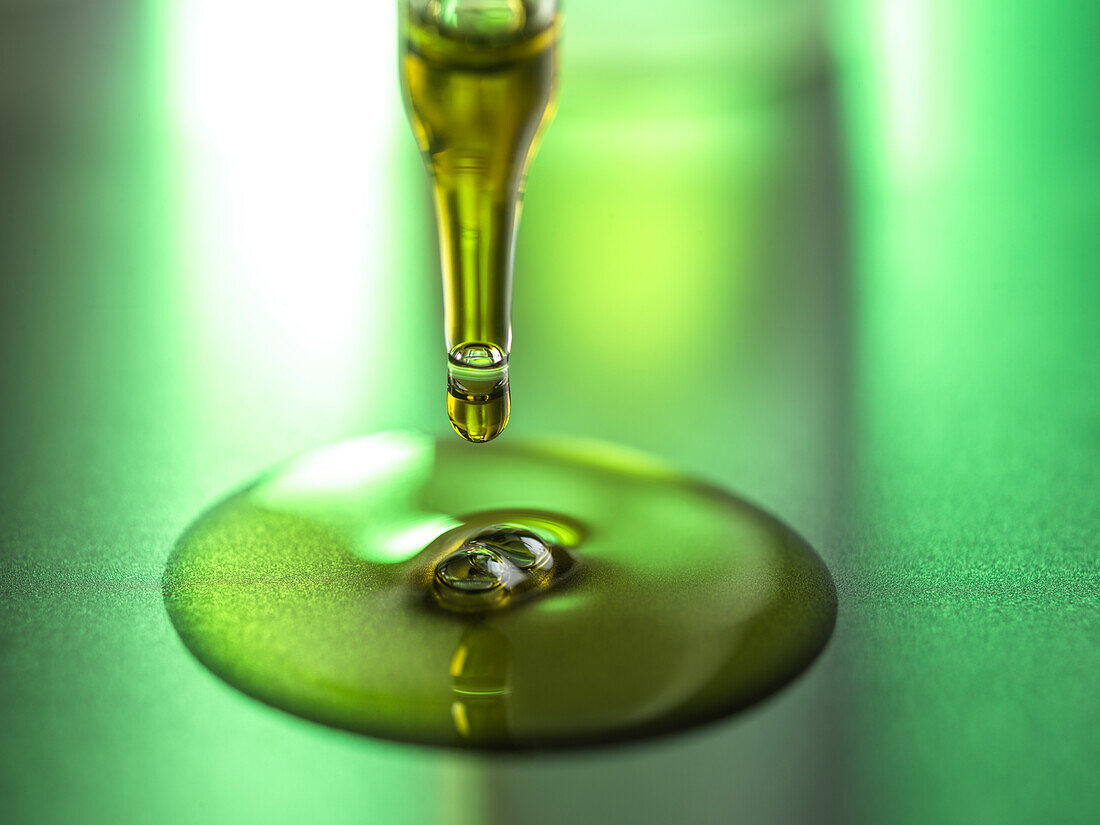 Essential oil in a dropper