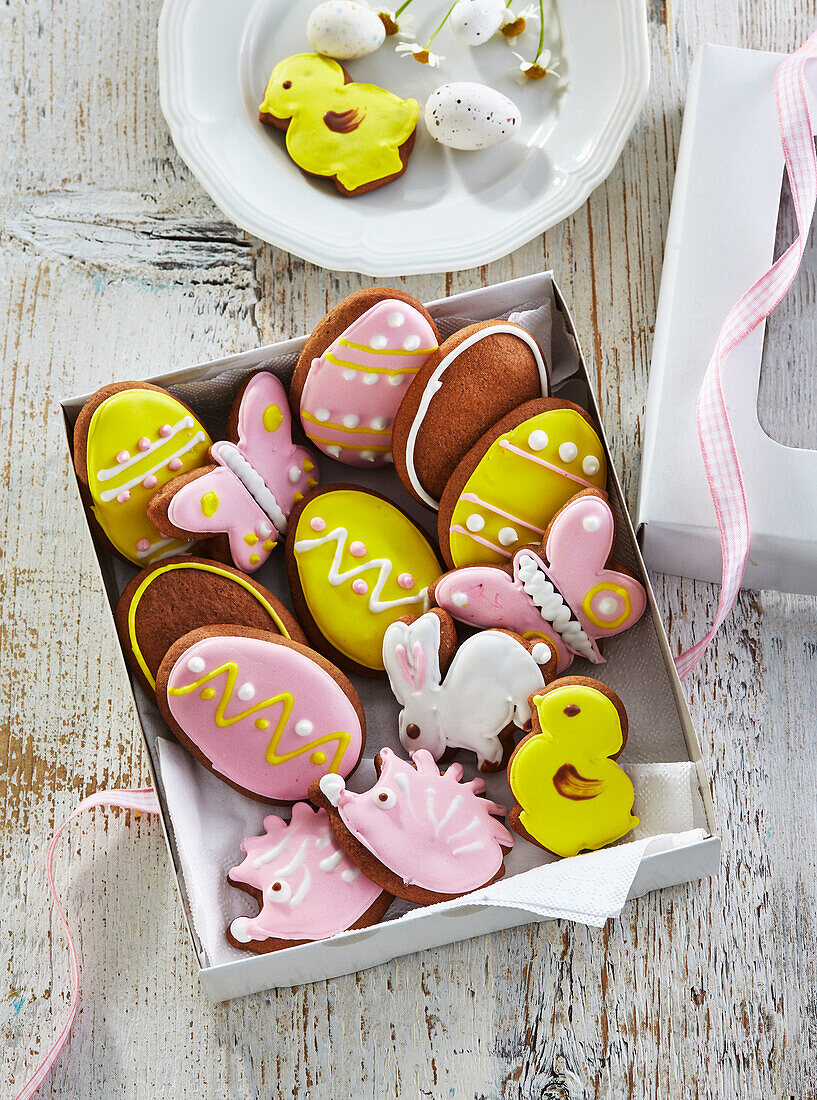 Gingerbread cookies for Easter