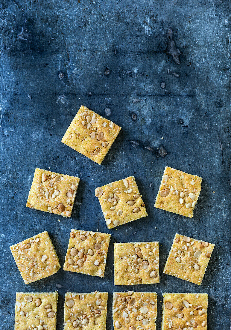 White chocolate blondies