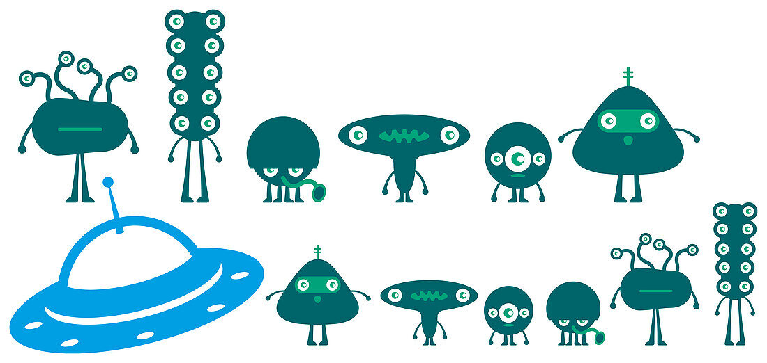 Aliens, illustration