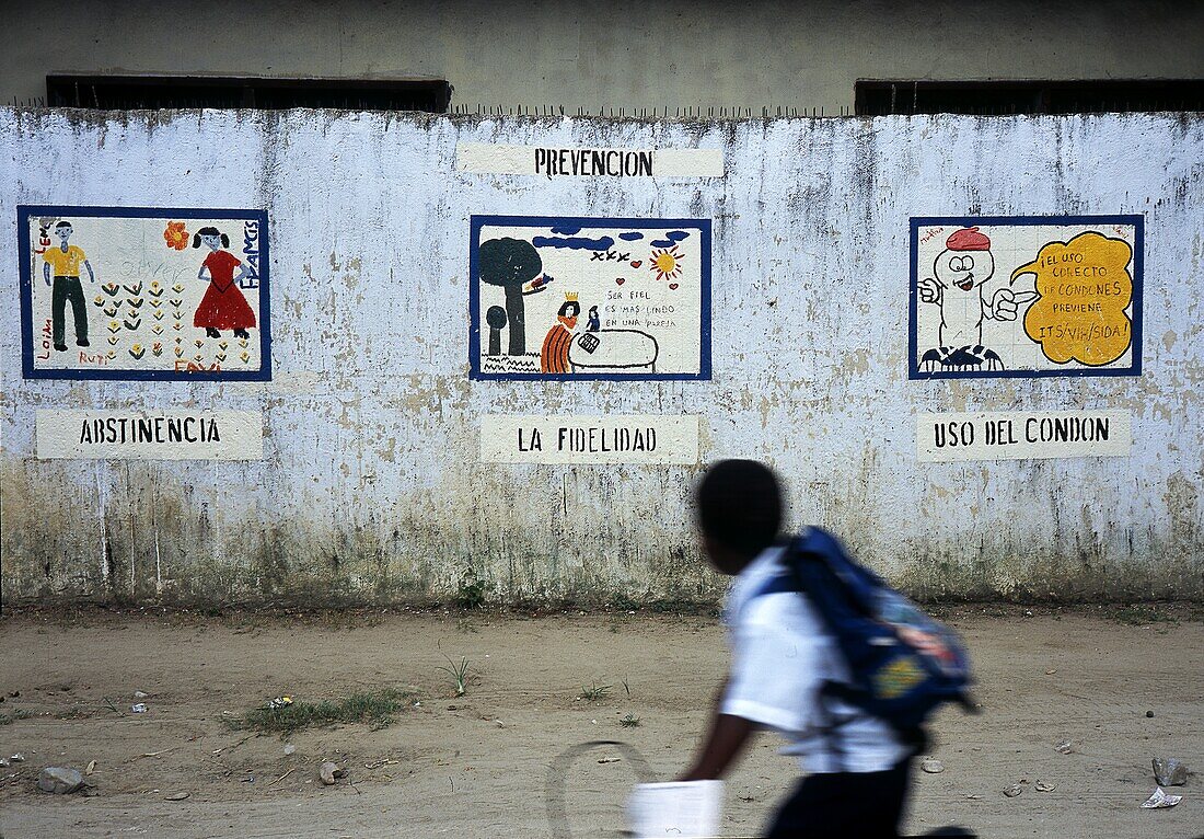 Birth control posters, Honduras