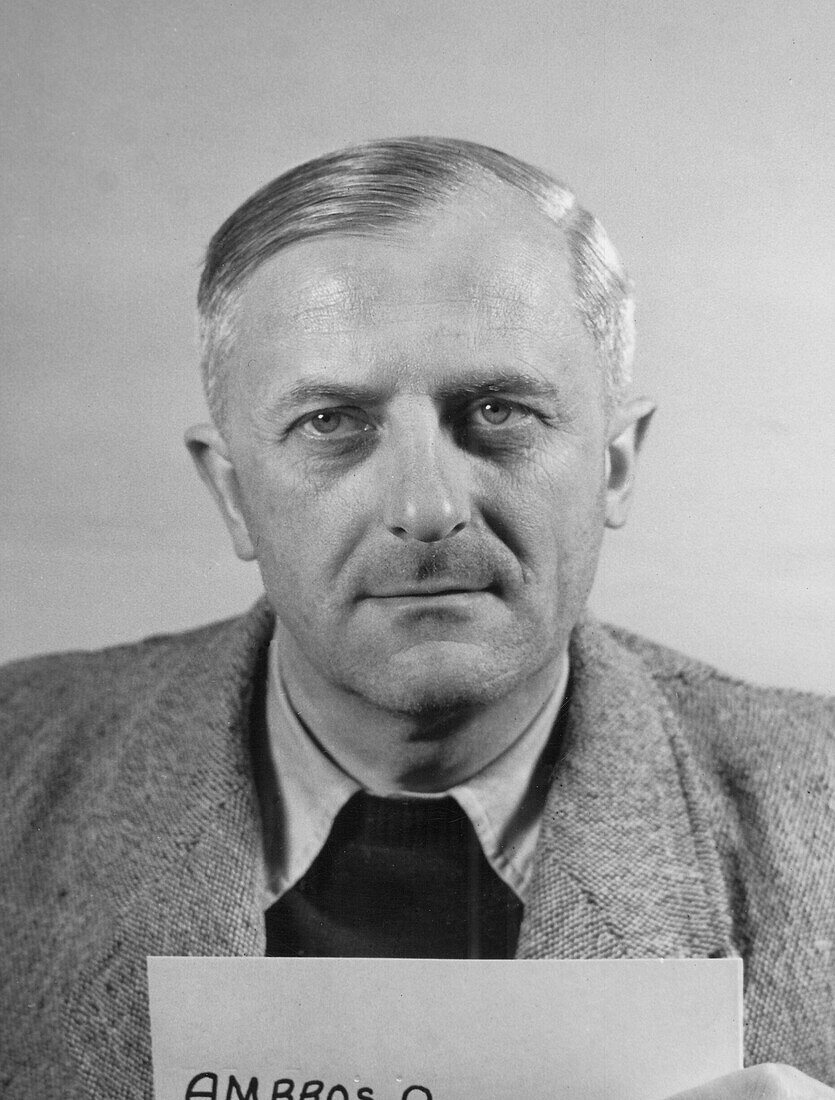 Otto Ambros, German chemist and Nazi war criminal