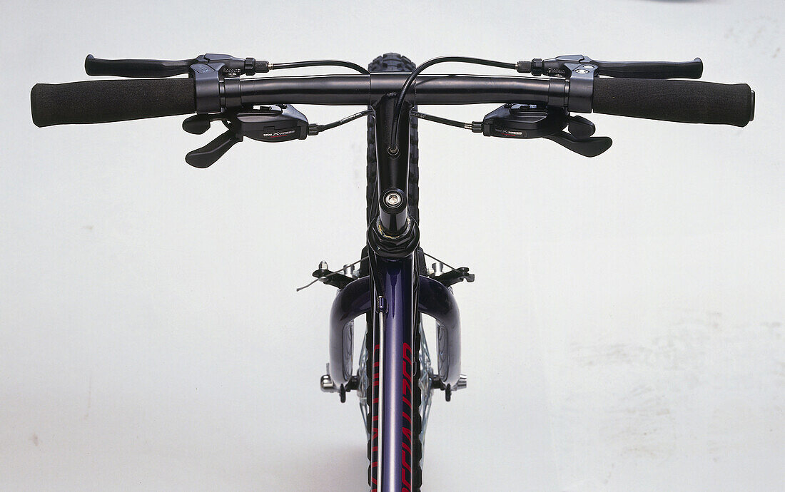 Handle bars and controls of a bike