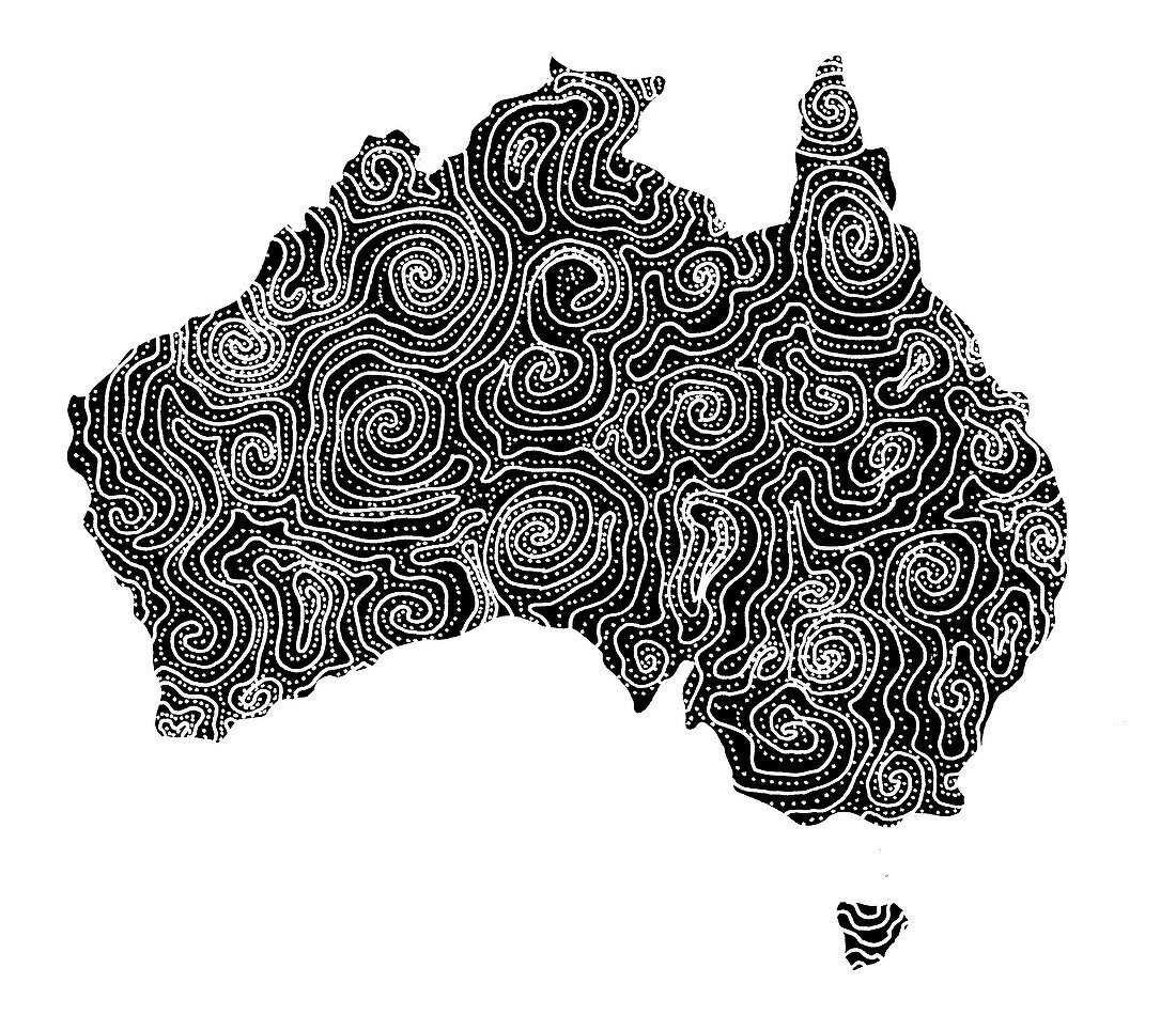 Australia, illustration