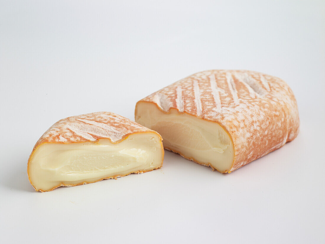 French baguette laonnaise cow's milk cheese