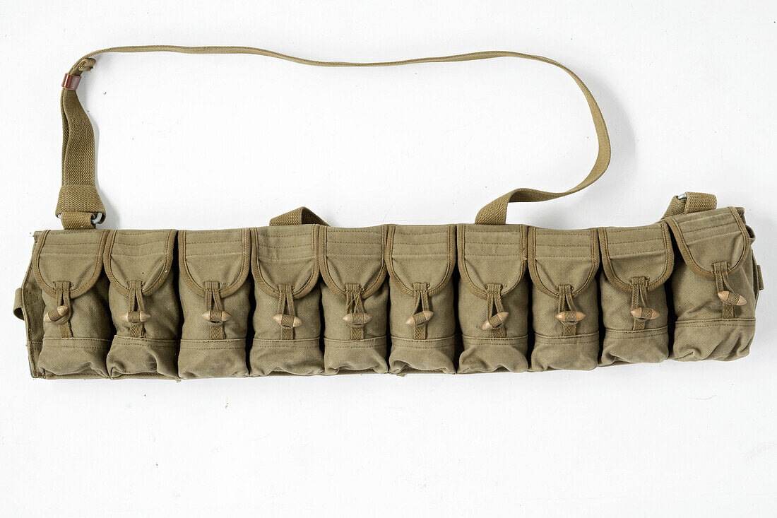 Ammunition belt, as worn by Viet Cong during Vietnam War