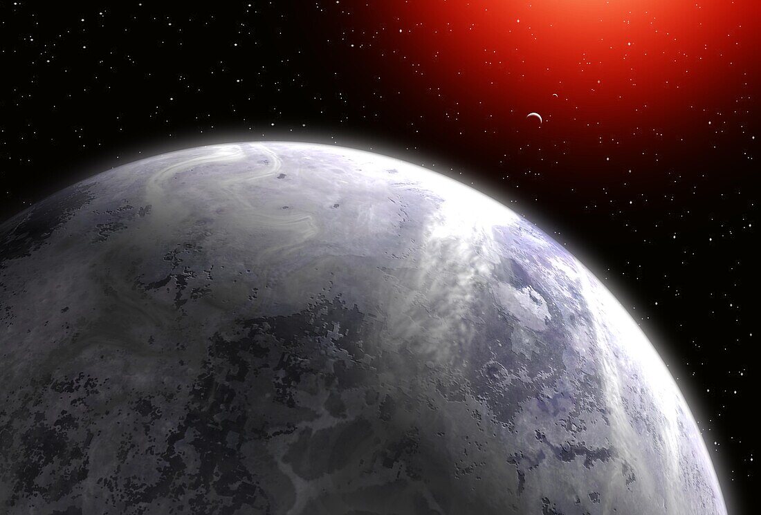 TRAPPIST-1 e, illustration