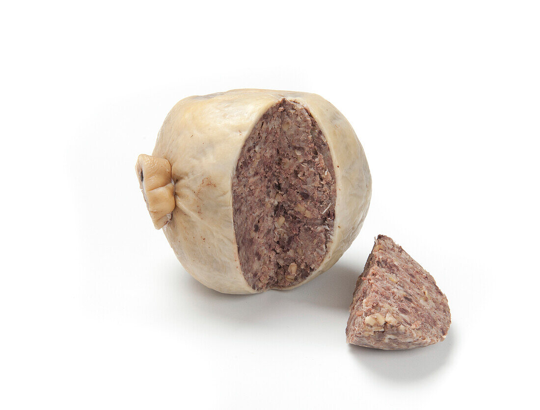 Sliced Venison haggis