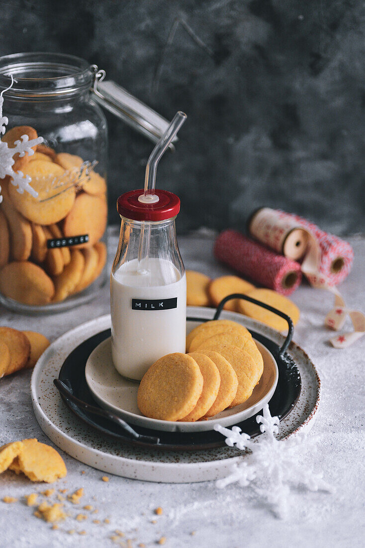 Christmas shortbread cookies