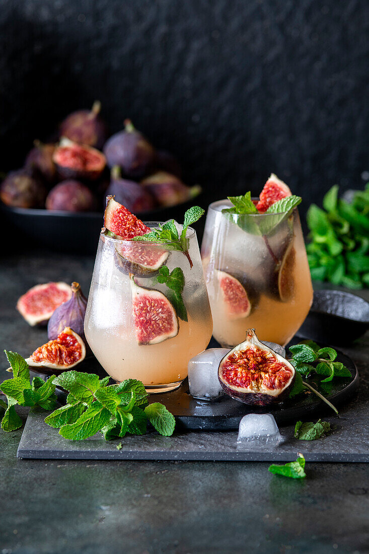 Fig cocktail