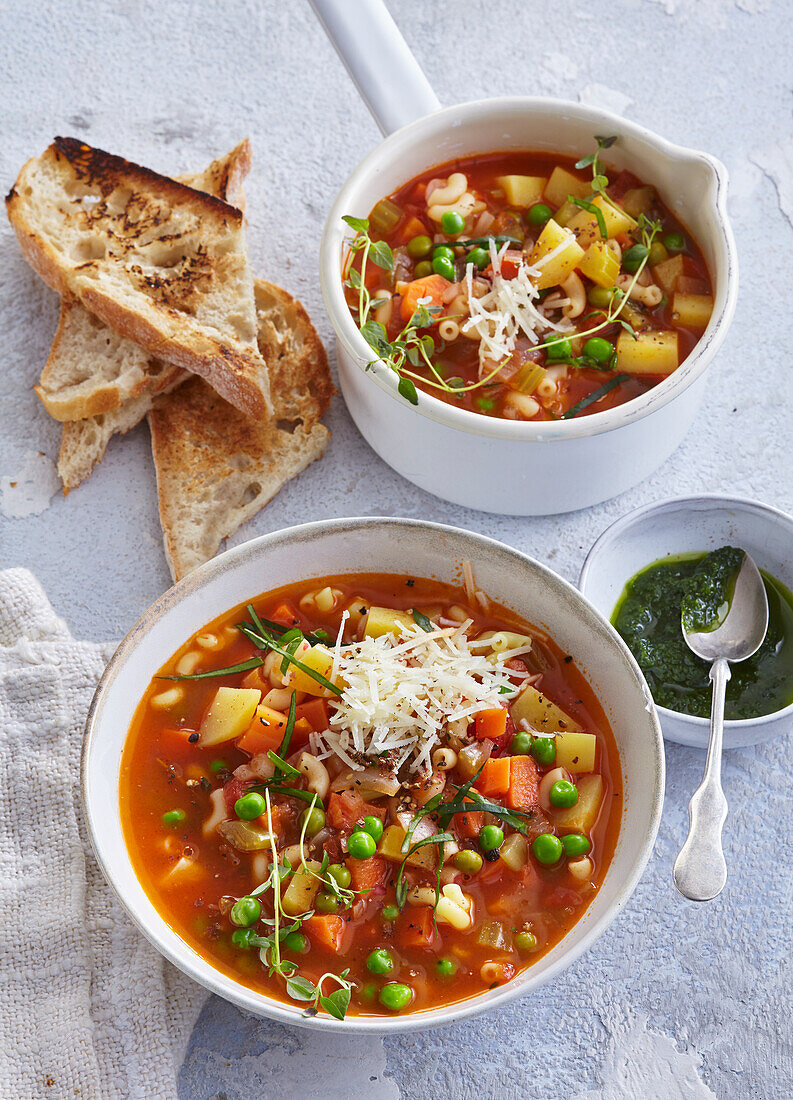 Genuine Italian minestrone