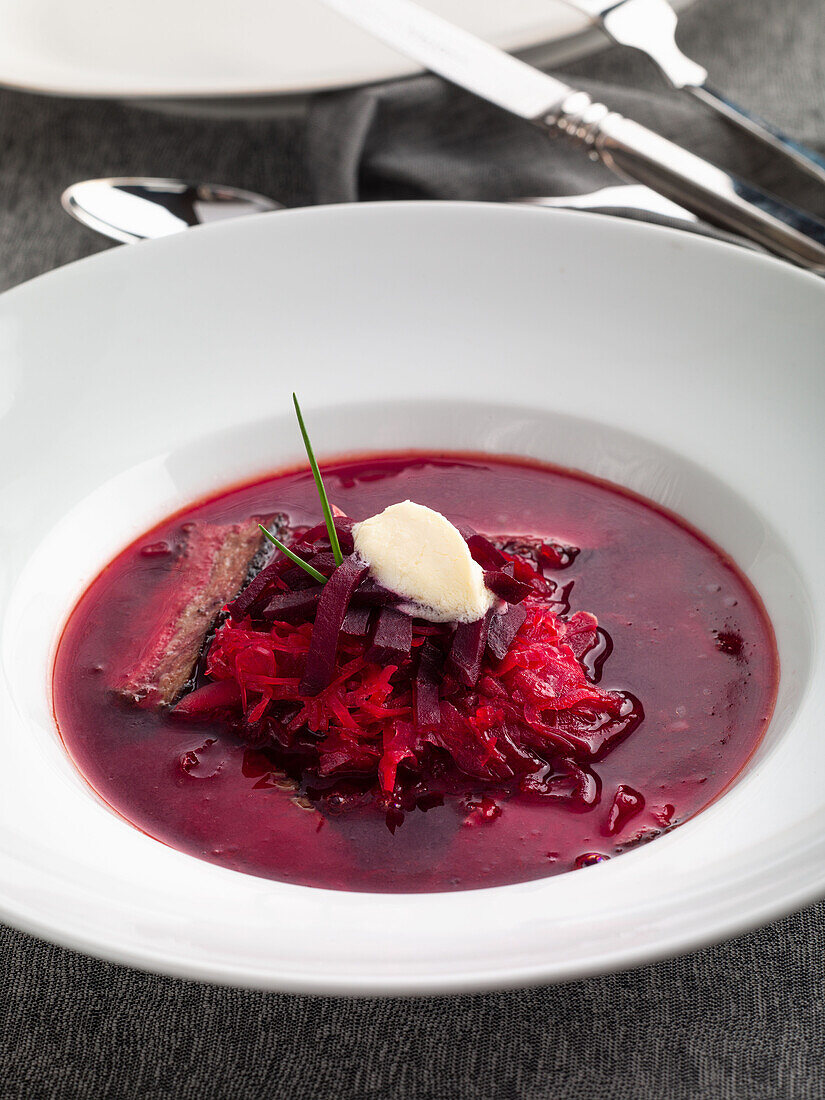 Rote-Bete-Suppe