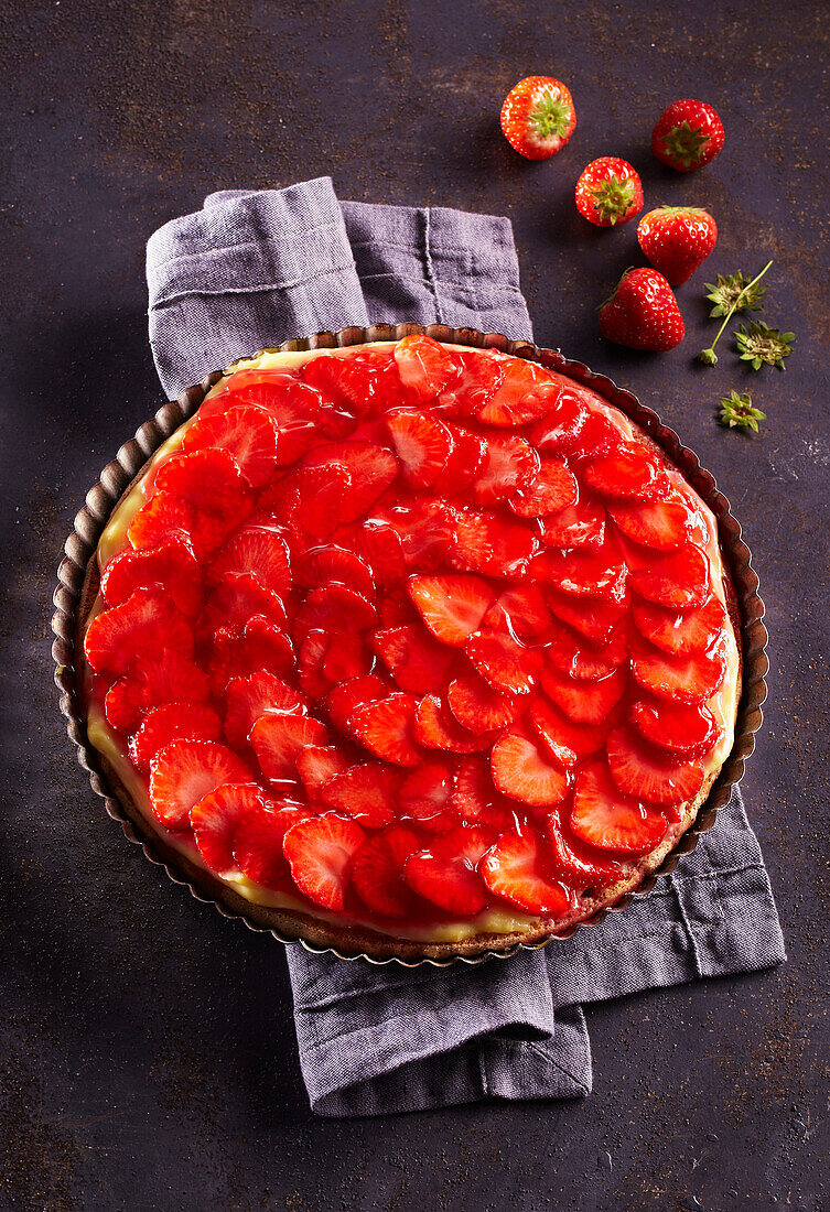 Strawberry cake