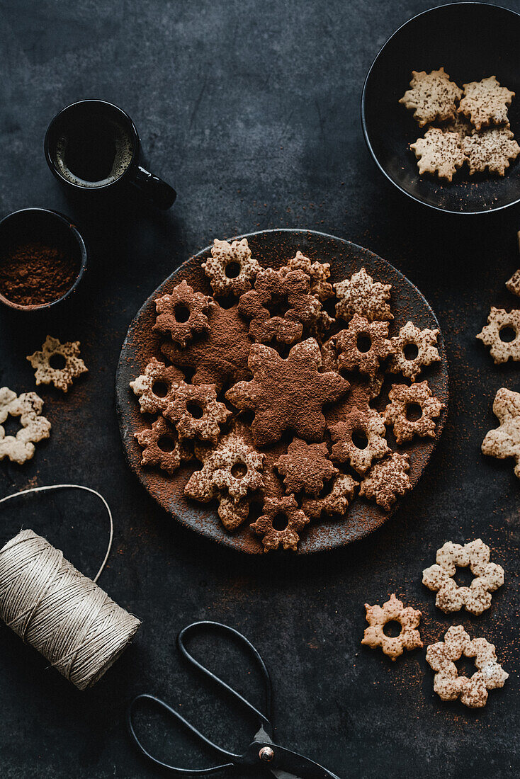 Christmas ginger cookies