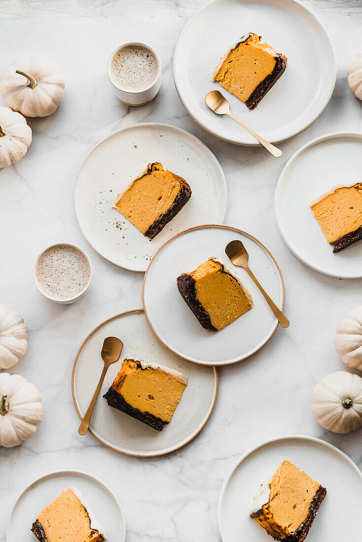 Pumpkin cheesecake