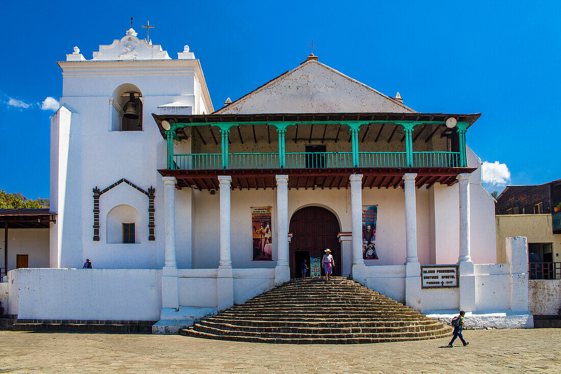 Iglesia Parroquial Santiago Apostol, Santiago Atitlán, Solola, Guatemala, Mittelamerika