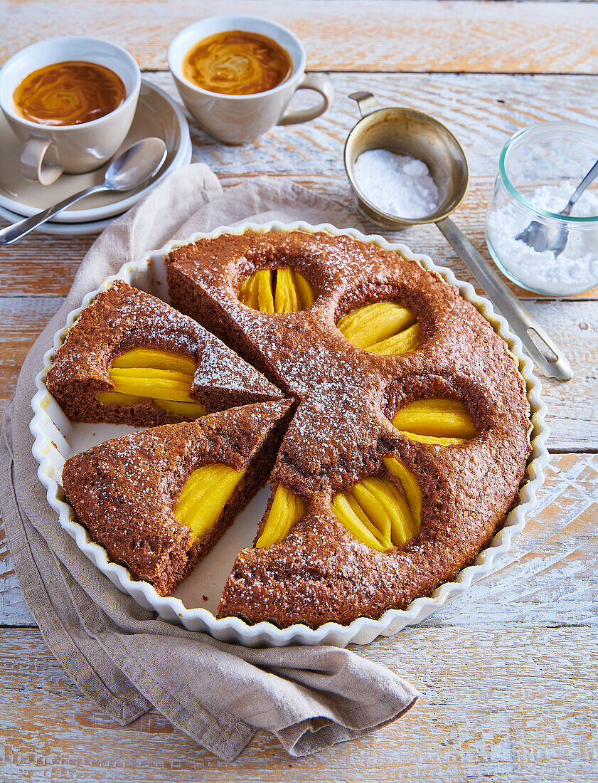 Apfel-Lebkuchen-Kuchen