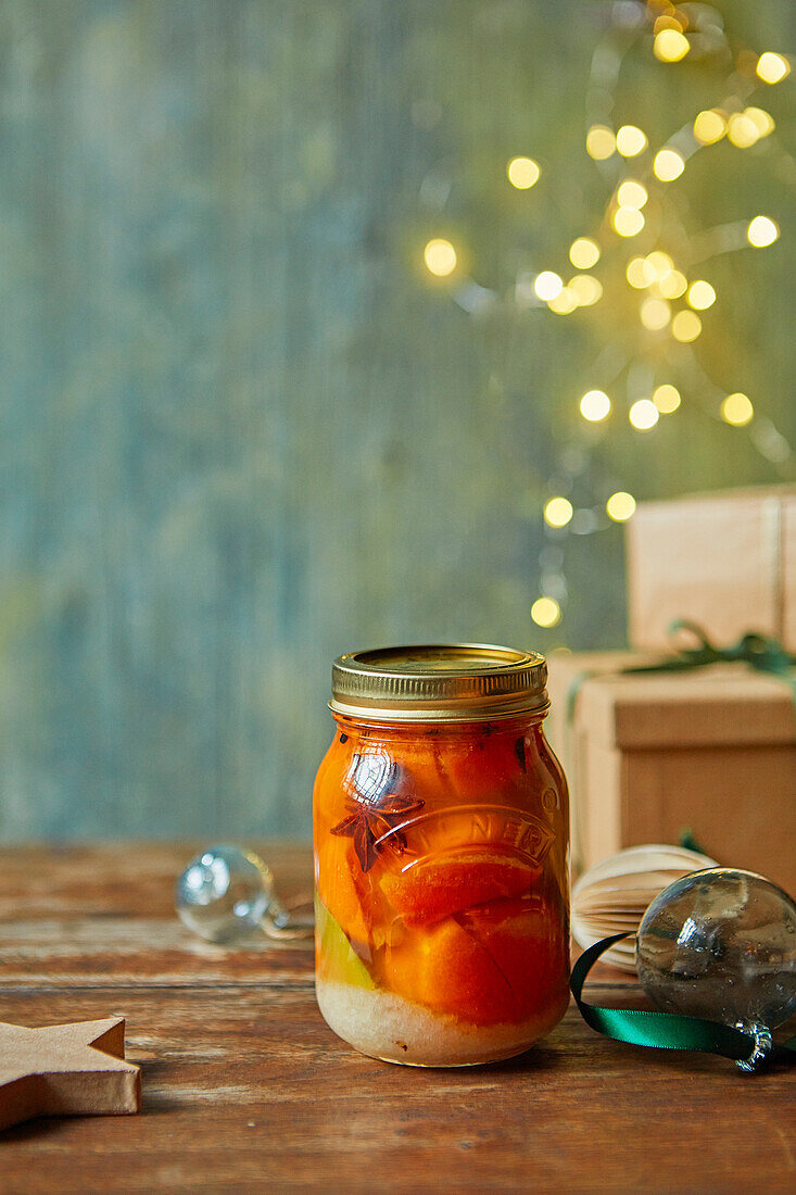 Preserved clementines (Christmas)