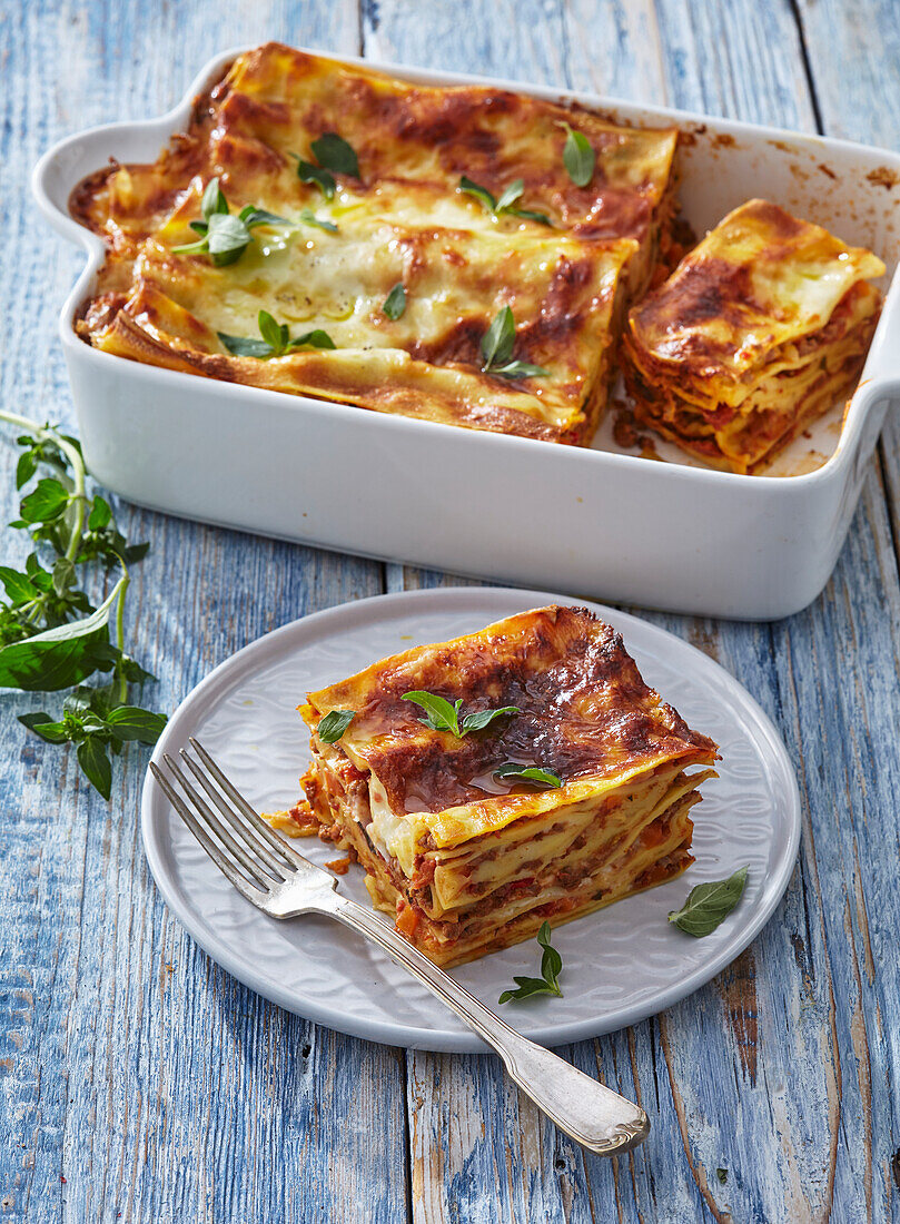 Lasagne mit Rindfleisch