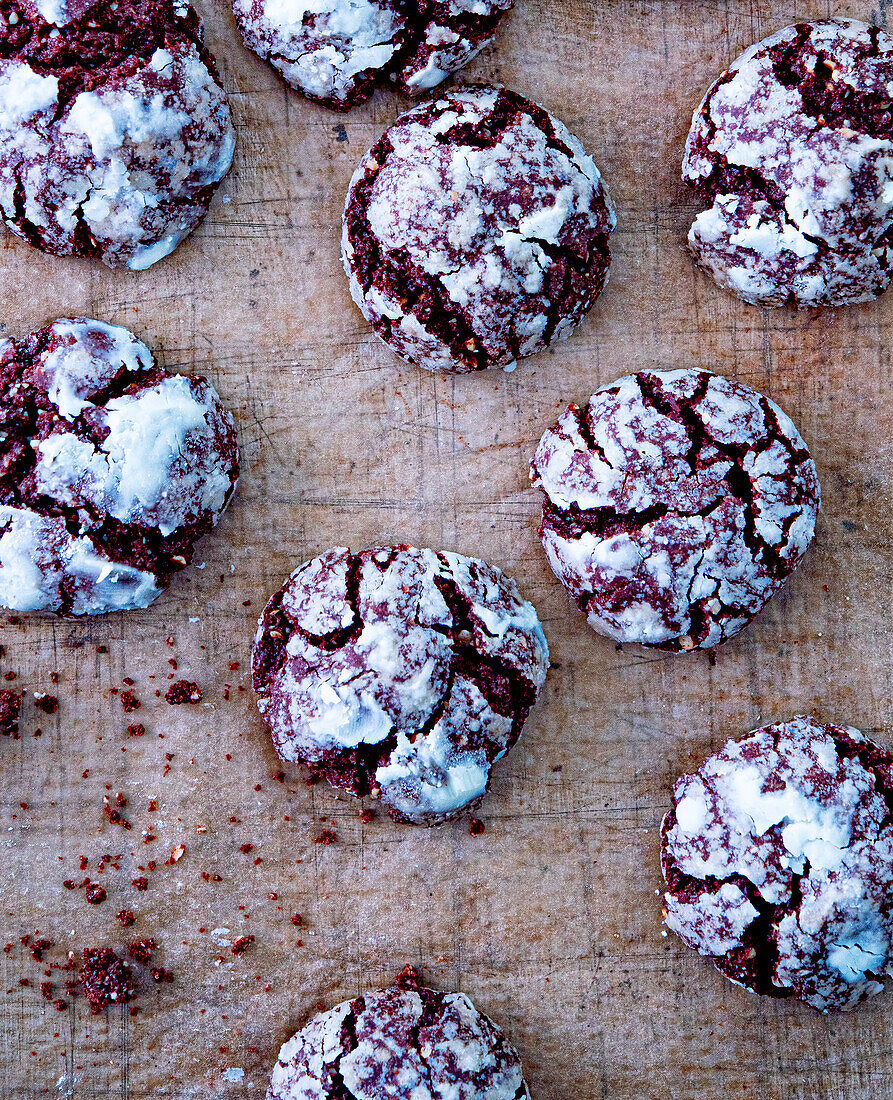 Crinkle cookies