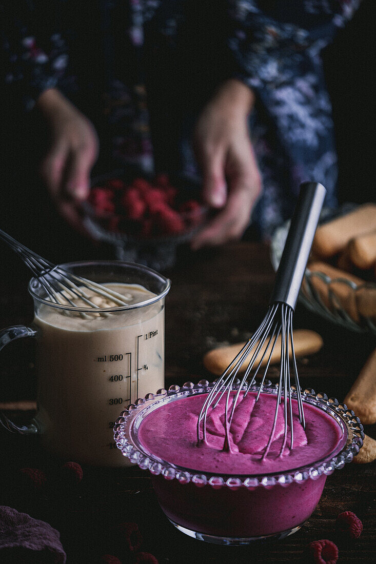 Raspberry purée