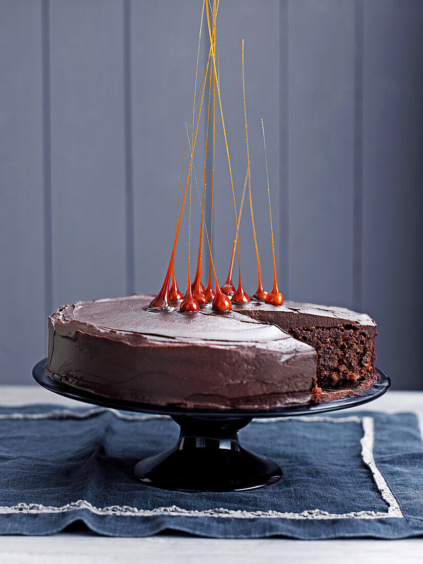 Schoko-Haselnuss-Kuchen