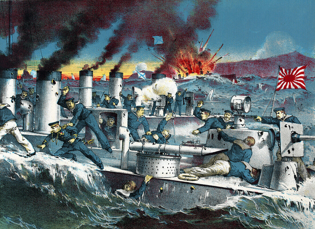Russo-Japanese War, Battle of Port Arthur, 1904