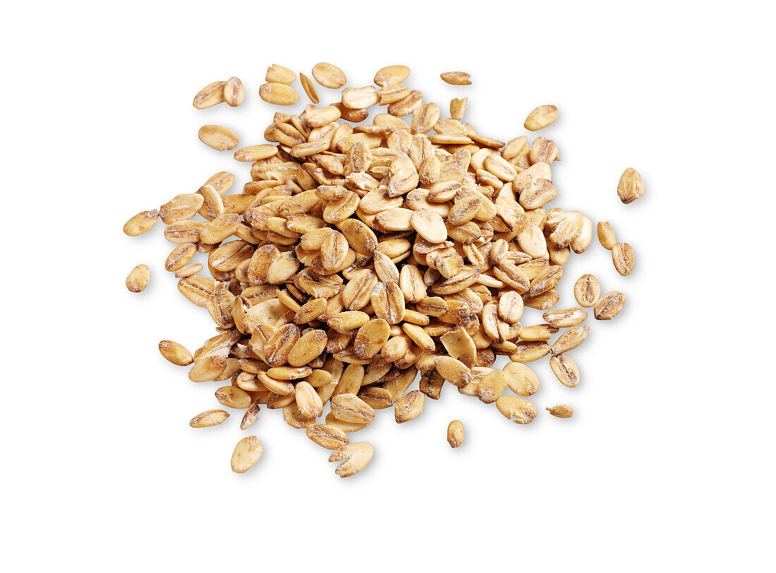 Flaked malted oats for brewing beer