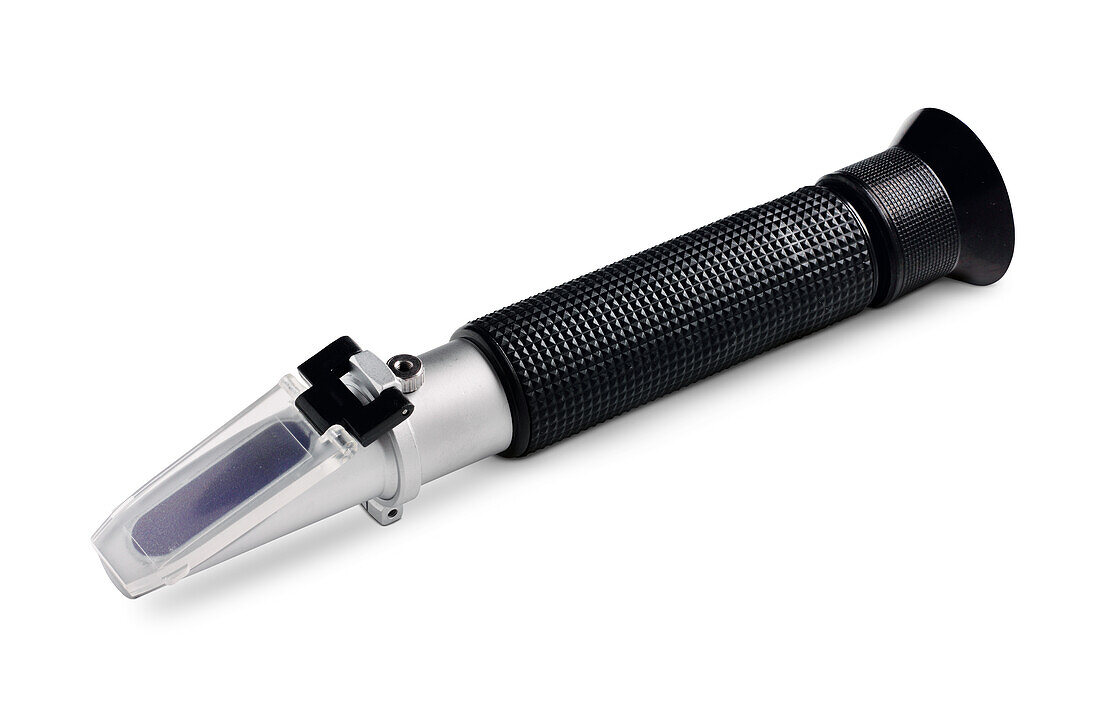 Refractometer used for brewing beer