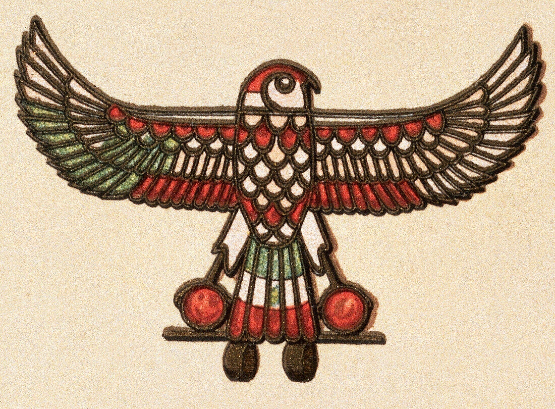 Falcon pendant