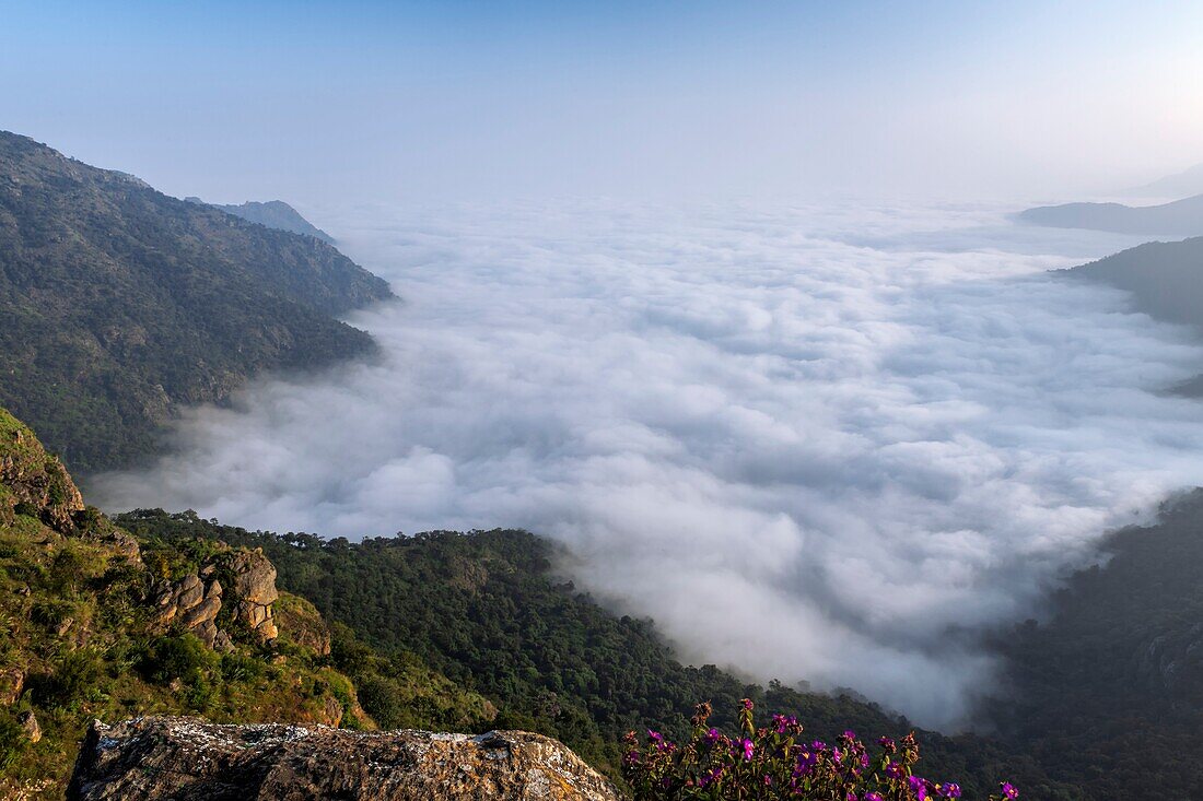 Clouds over Nilgiris district, India