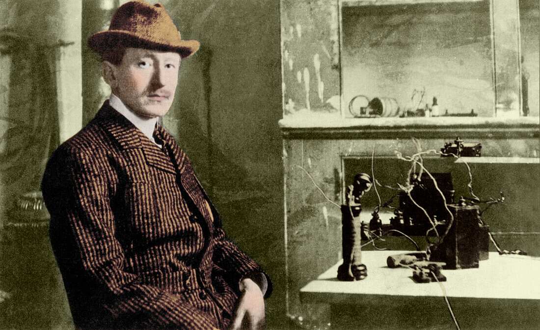 Guglielmo Marconi, Italian inventor