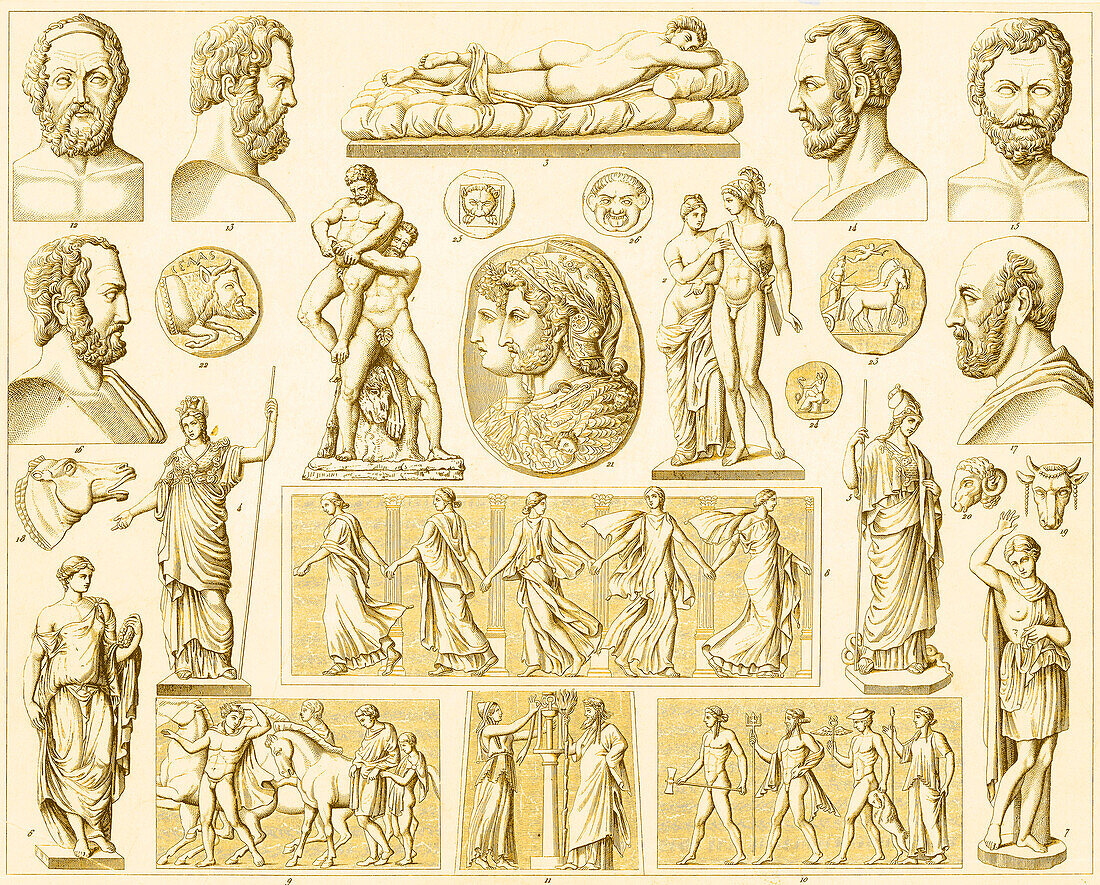 Greek and Roman mythological figures