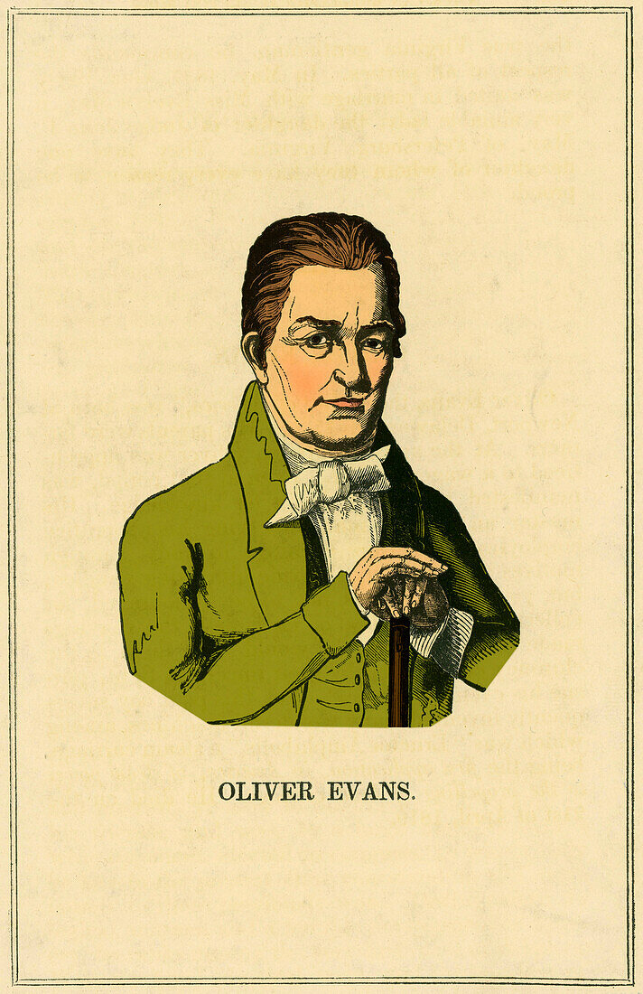 Oliver Evans, American inventor