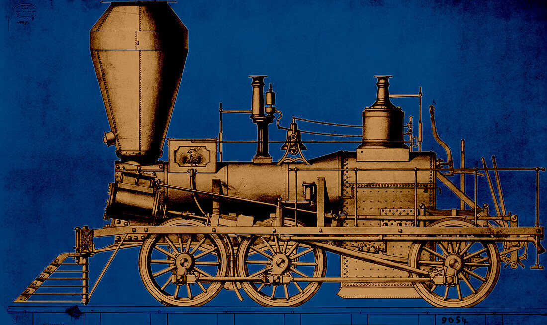 Baldwin stream locomotive, 1842