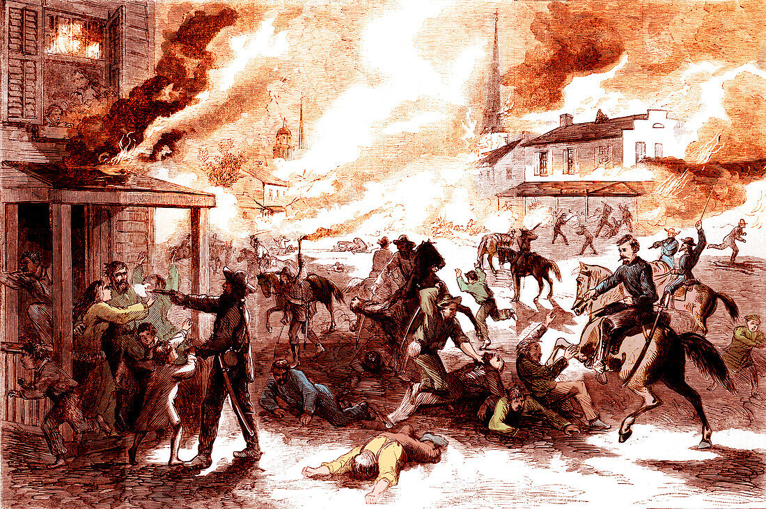 Quantrill's Raid, Lawrence Massacre, 1863