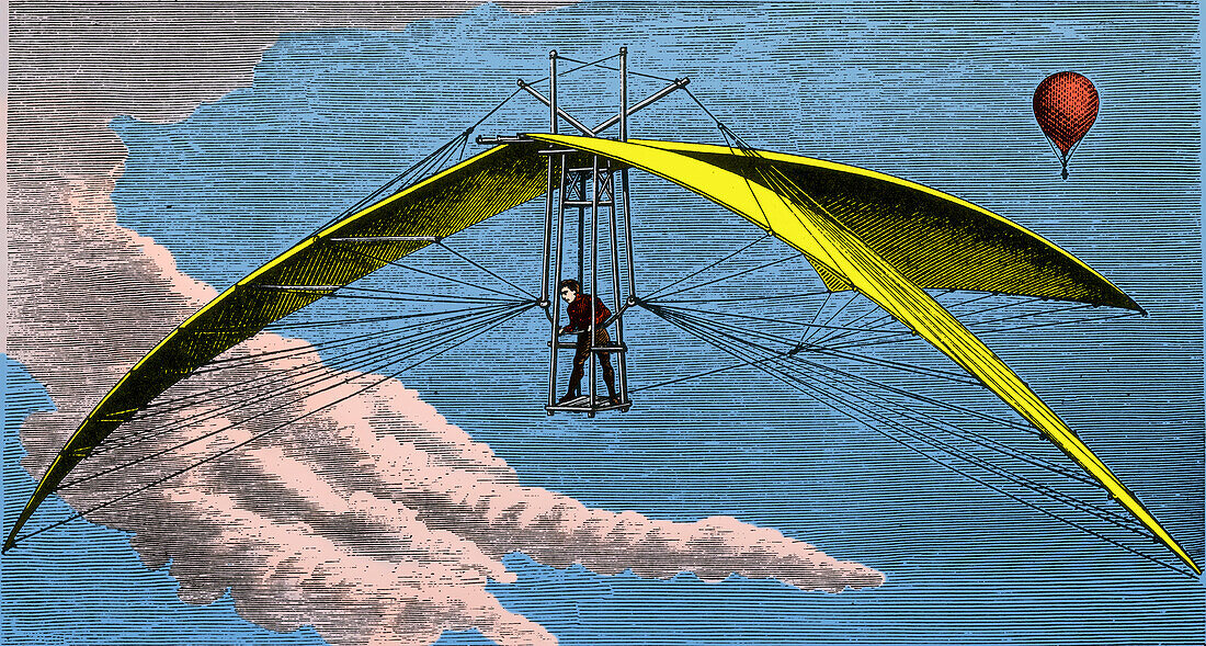 De Groof flying machine, 1784