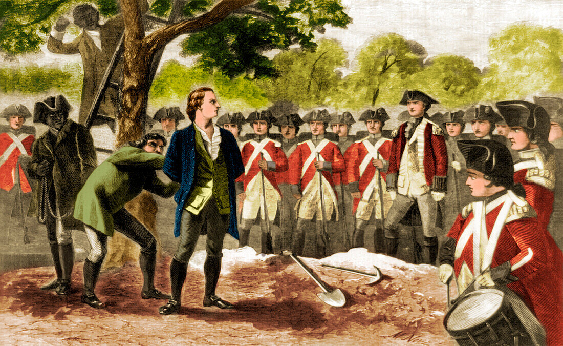 Execution of Nathan Hale, 1776