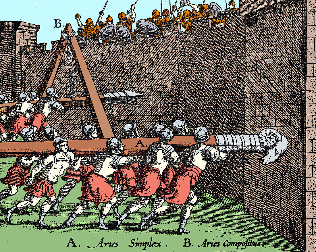 Battering Rams, Ancient Roman warfare