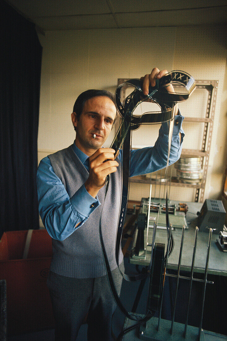 Francois Truffaut, French filmmaker