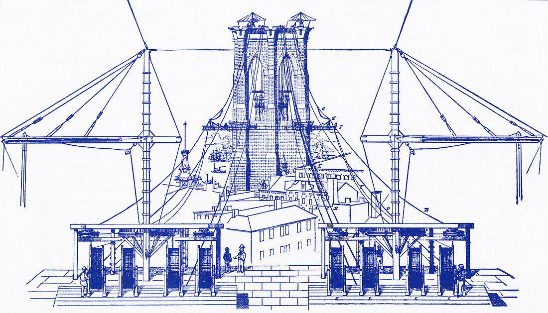 Brooklyn Bridge, illustration