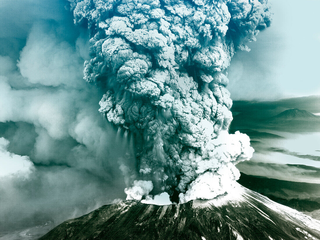 Mount St. Helens eruption