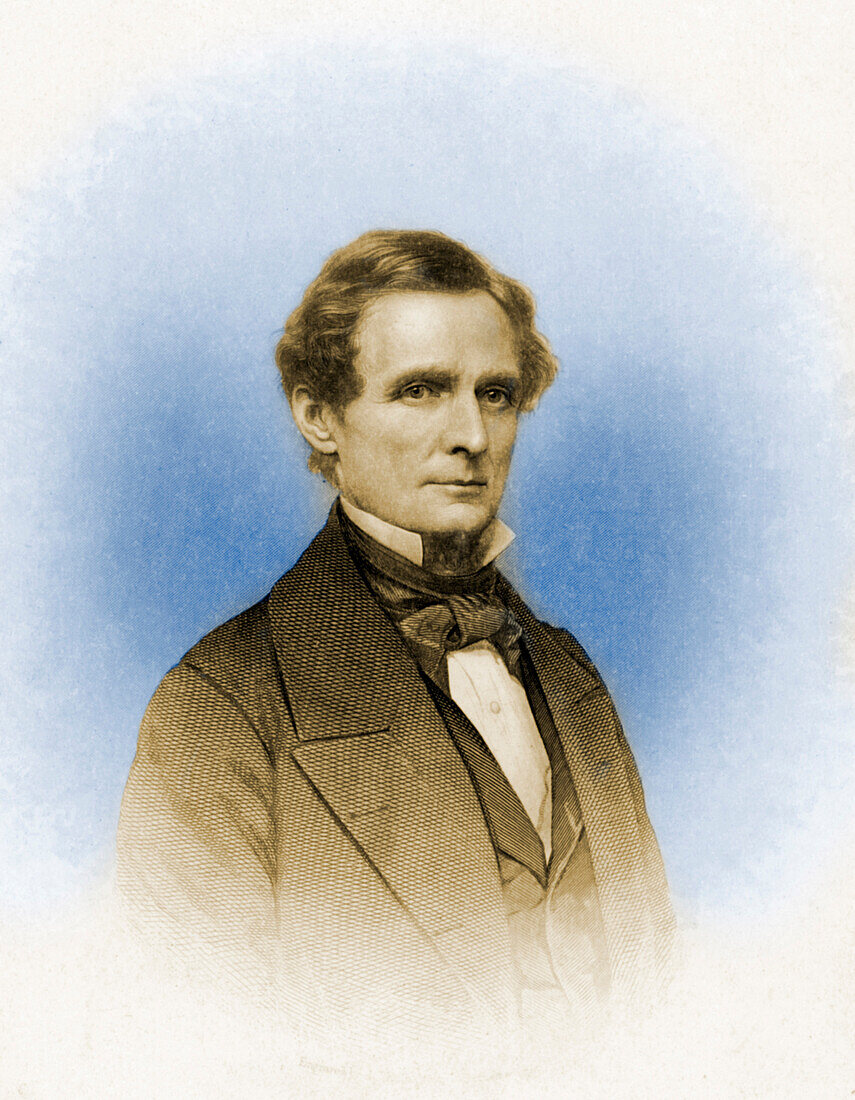 Jefferson Davis, president of the confederacy