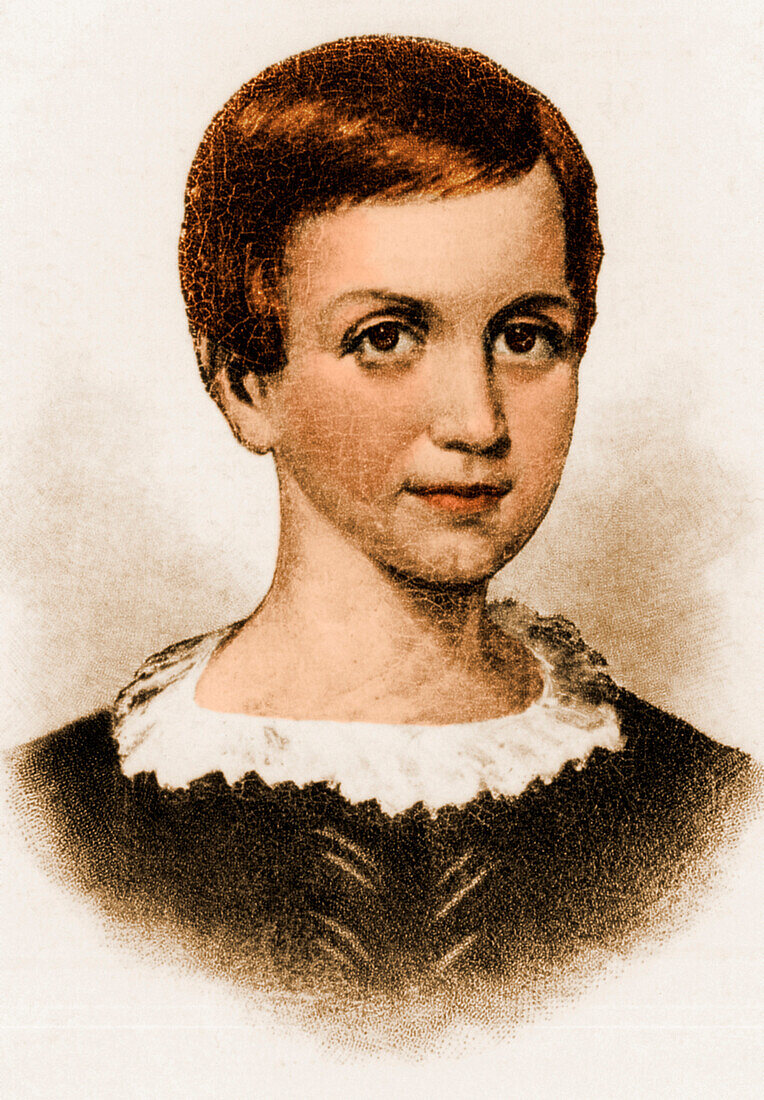 Young Emily Dickinson, 1840