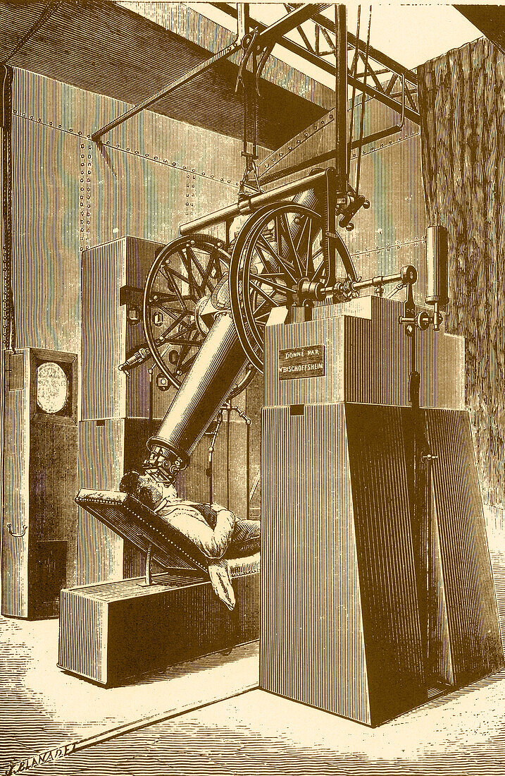 Telescope, Paris Expo, France, 1900