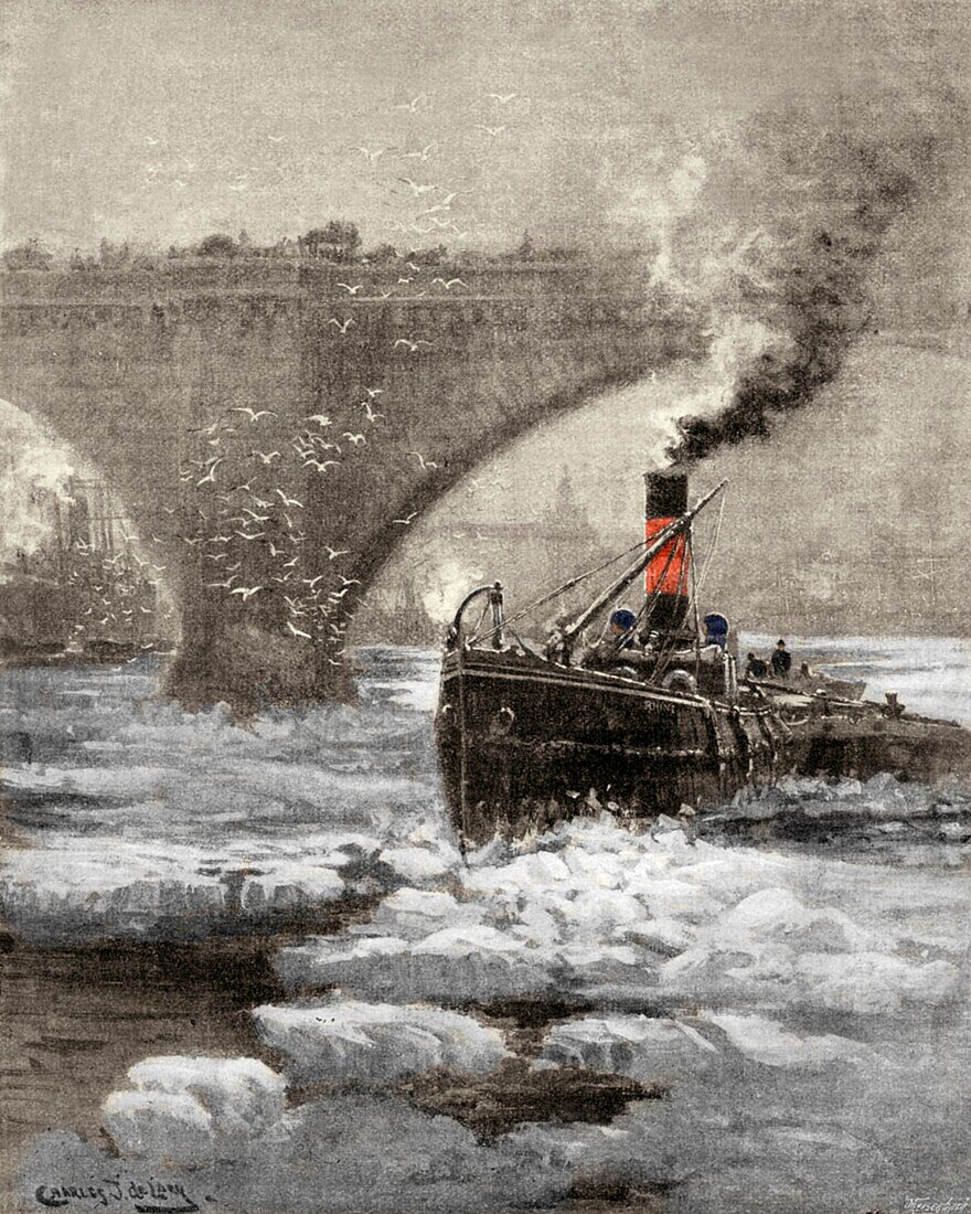 The Little Ice Age and the Frozen Thames